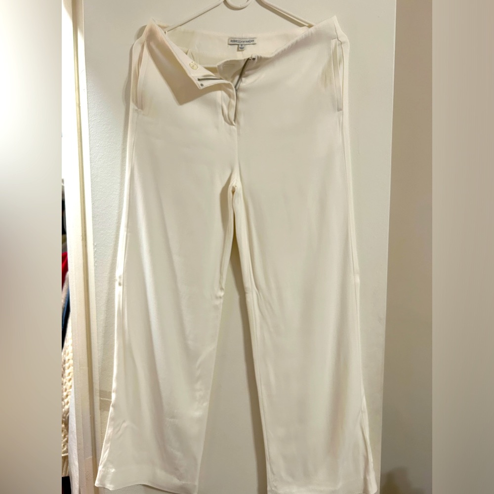 White summer pants